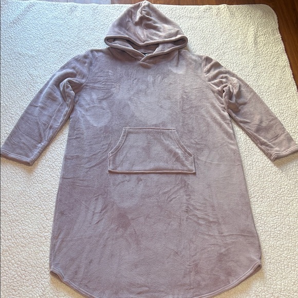 32 Degrees Cozy Hooded Robe - Light Pink - Picture 4 of 9